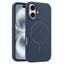 EIDERWOOD iPhone 16 Silikone Cover - MagSafe Kompatibel - Mørkeblå