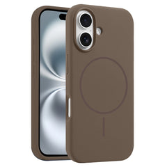 EIDERWOOD iPhone 16 Silikone Cover - MagSafe Kompatibel - Brun
