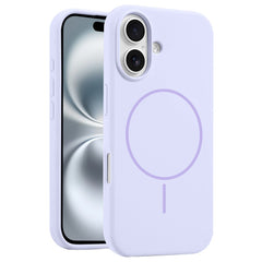 EIDERWOOD iPhone 16 Plus Silikone Cover - MagSafe Kompatibel - Lilla