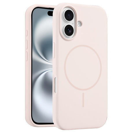 EIDERWOOD iPhone 16 Plus Silikone Cover - MagSafe Kompatibel - Lyserød