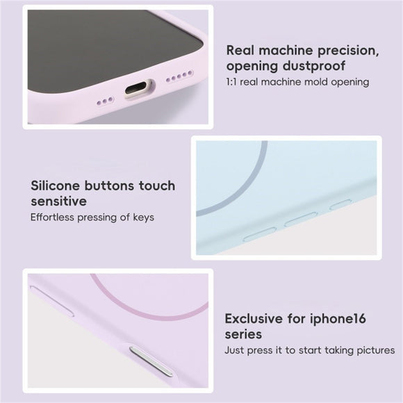 EIDERWOOD iPhone 16 Plus Silikone Cover - MagSafe Kompatibel - Brun