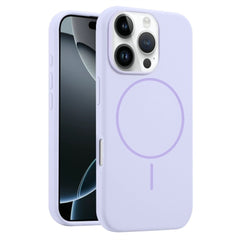 EIDERWOOD iPhone 16 Pro Silikone Cover - MagSafe Kompatibel - Lilla
