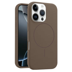 EIDERWOOD iPhone 16 Pro Silikone Cover - MagSafe Kompatibel - Brun