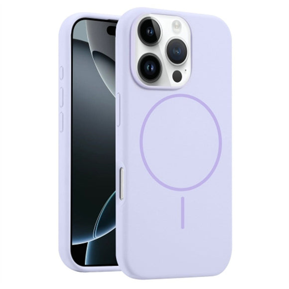 EIDERWOOD iPhone 16 Pro Max Silikone Cover - MagSafe Kompatibel - Lilla