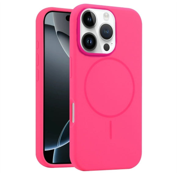 EIDERWOOD iPhone 16 Pro Max Silikone Cover - MagSafe Kompatibel - Pink