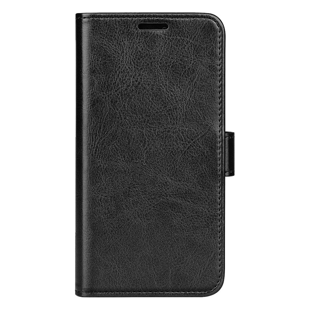 EIDERWOOD Samsung Galaxy S25+ (Plus) Kunstlæder Flip Cover m. Kortholder & Ståfunktion - Sort