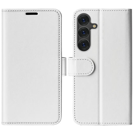 EIDERWOOD Samsung Galaxy S25+ (Plus) Kunstlæder Flip Cover m. Kortholder & Ståfunktion - Hvid