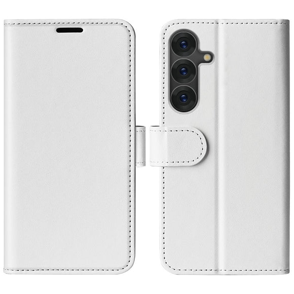 EIDERWOOD Samsung Galaxy S25+ (Plus) Kunstlæder Flip Cover m. Kortholder & Ståfunktion - Hvid