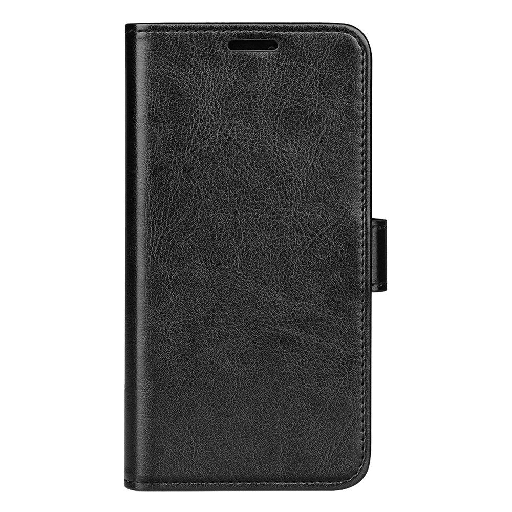 EIDERWOOD Samsung Galaxy S25 Kunstlæder Flip Cover m. Kortholder & Ståfunktion - Sort