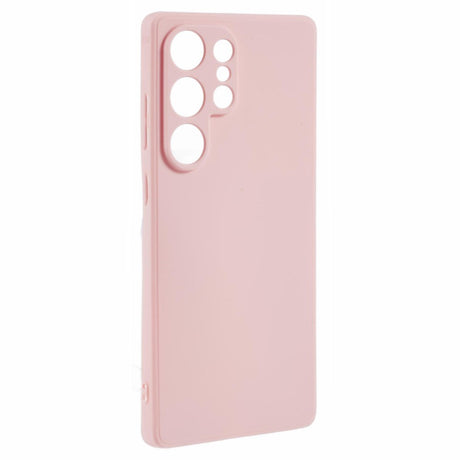 EIDERWOOD Samsung Galaxy S25 Ultra Fleksibelt Plast Shockproof Cover - Lyserød
