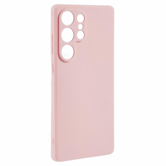 EIDERWOOD Samsung Galaxy S25 Ultra Fleksibelt Plast Shockproof Cover - Lyserød