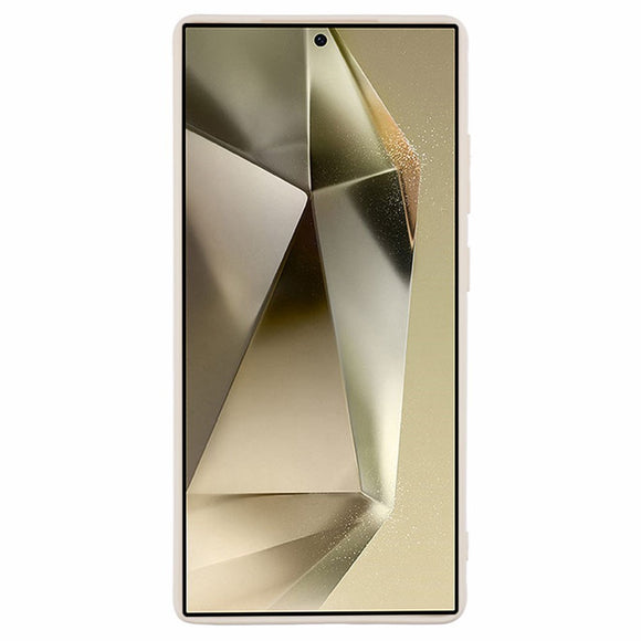 EIDERWOOD Samsung Galaxy S25 Ultra Fleksibelt Plast Shockproof Cover - Hvid