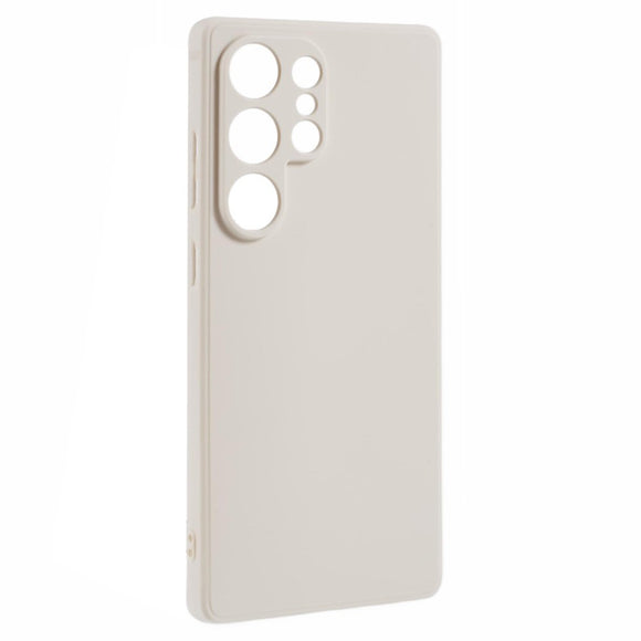 EIDERWOOD Samsung Galaxy S25 Ultra Fleksibelt Plast Shockproof Cover - Hvid