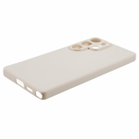 EIDERWOOD Samsung Galaxy S25 Ultra Fleksibelt Plast Shockproof Cover - Hvid