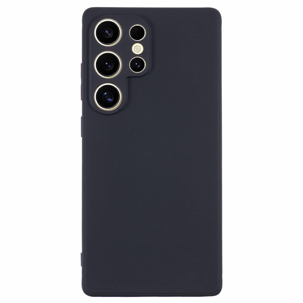 EIDERWOOD Samsung Galaxy S25 Ultra Fleksibelt Plast Shockproof Cover - Sort