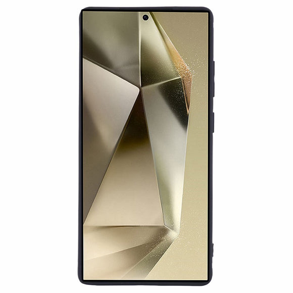 EIDERWOOD Samsung Galaxy S25 Ultra Fleksibelt Plast Shockproof Cover - Sort