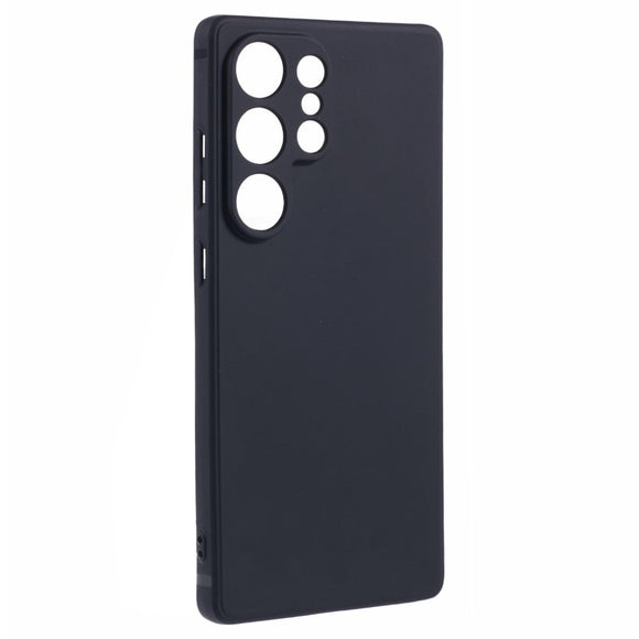 EIDERWOOD Samsung Galaxy S25 Ultra Fleksibelt Plast Shockproof Cover - Sort