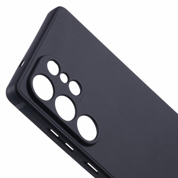 EIDERWOOD Samsung Galaxy S25 Ultra Fleksibelt Plast Shockproof Cover - Sort