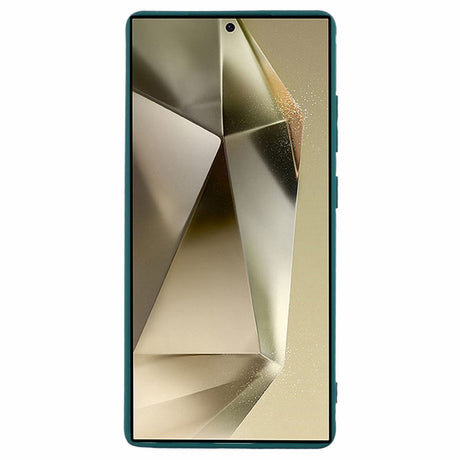 EIDERWOOD Samsung Galaxy S25 Ultra Fleksibelt Plast Shockproof Cover - Mørkegrøn