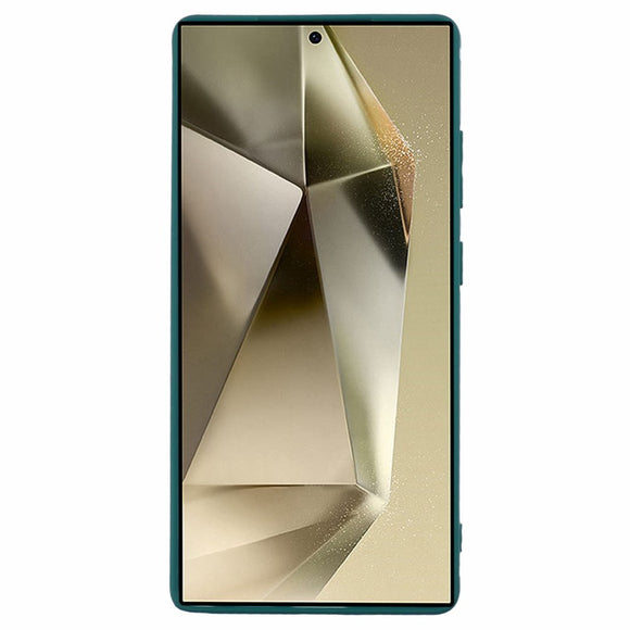 EIDERWOOD Samsung Galaxy S25 Ultra Fleksibelt Plast Shockproof Cover - Mørkegrøn