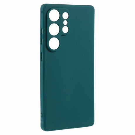 EIDERWOOD Samsung Galaxy S25 Ultra Fleksibelt Plast Shockproof Cover - Mørkegrøn