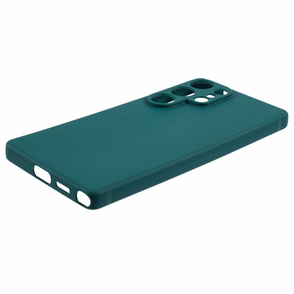 EIDERWOOD Samsung Galaxy S25 Ultra Fleksibelt Plast Shockproof Cover - Mørkegrøn