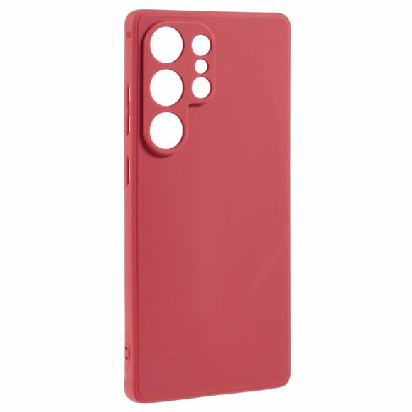 EIDERWOOD Samsung Galaxy S25 Ultra Fleksibelt Plast Shockproof Cover - Rød