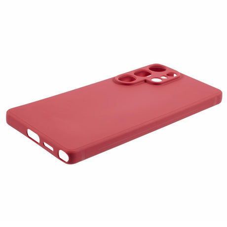EIDERWOOD Samsung Galaxy S25 Ultra Fleksibelt Plast Shockproof Cover - Rød