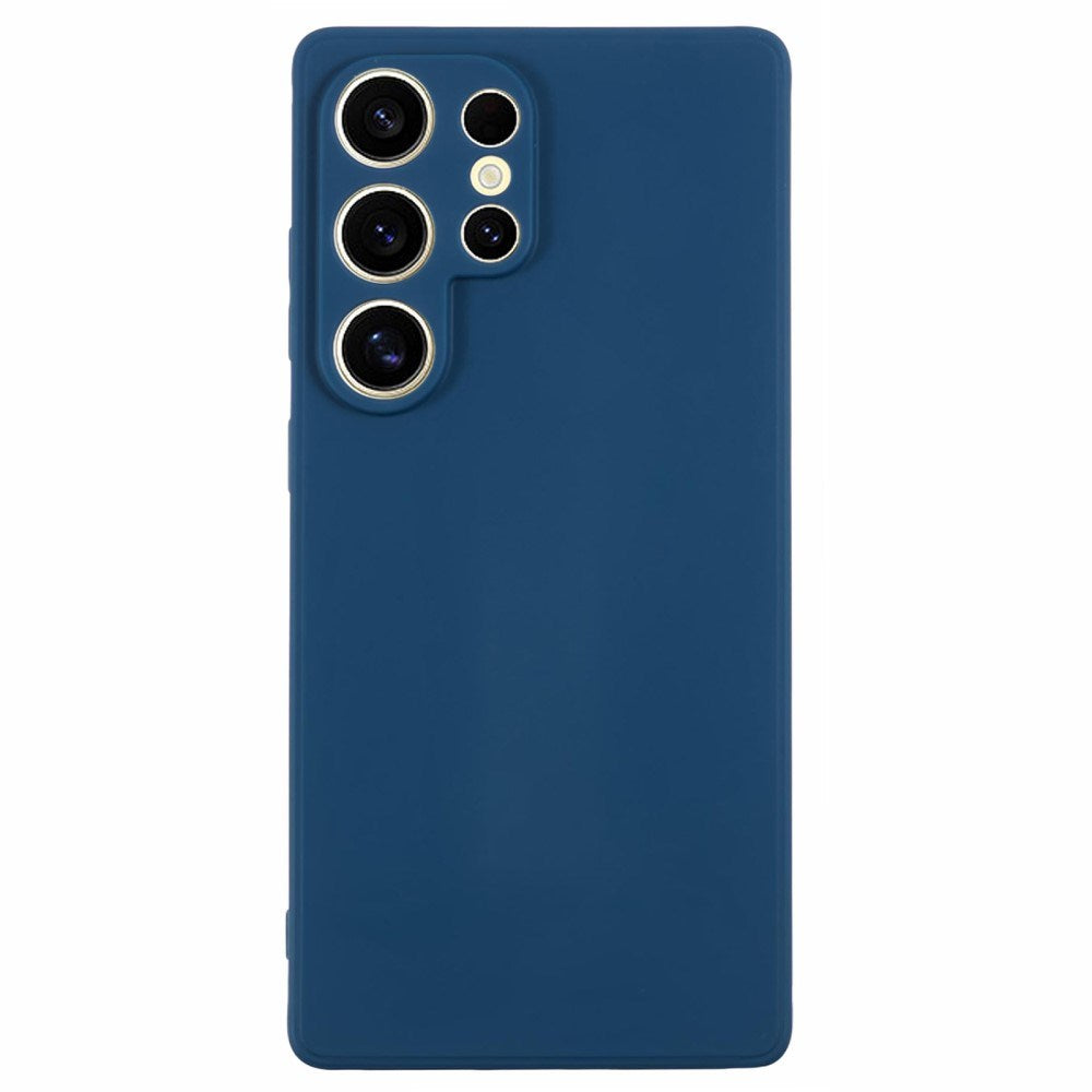 EIDERWOOD Samsung Galaxy S25 Ultra Fleksibelt Plast Shockproof Cover - Mørkeblå