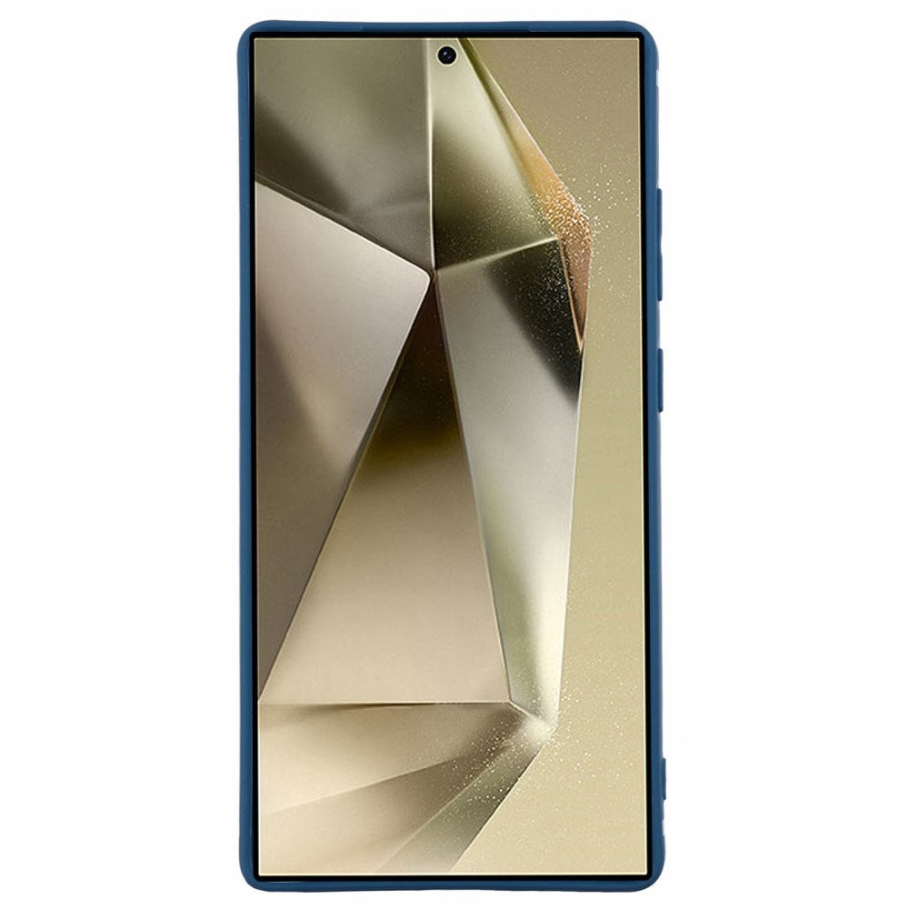 EIDERWOOD Samsung Galaxy S25 Ultra Fleksibelt Plast Shockproof Cover - Mørkeblå