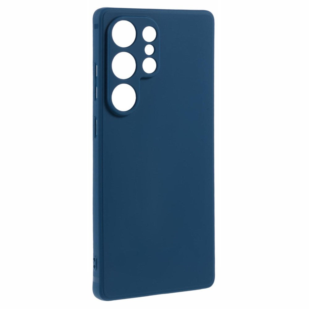 EIDERWOOD Samsung Galaxy S25 Ultra Fleksibelt Plast Shockproof Cover - Mørkeblå