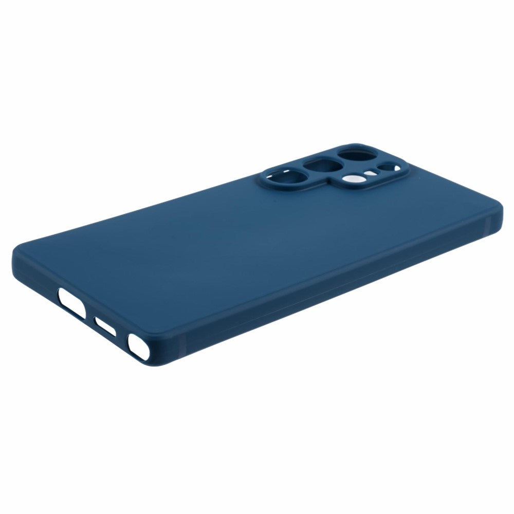 EIDERWOOD Samsung Galaxy S25 Ultra Fleksibelt Plast Shockproof Cover - Mørkeblå