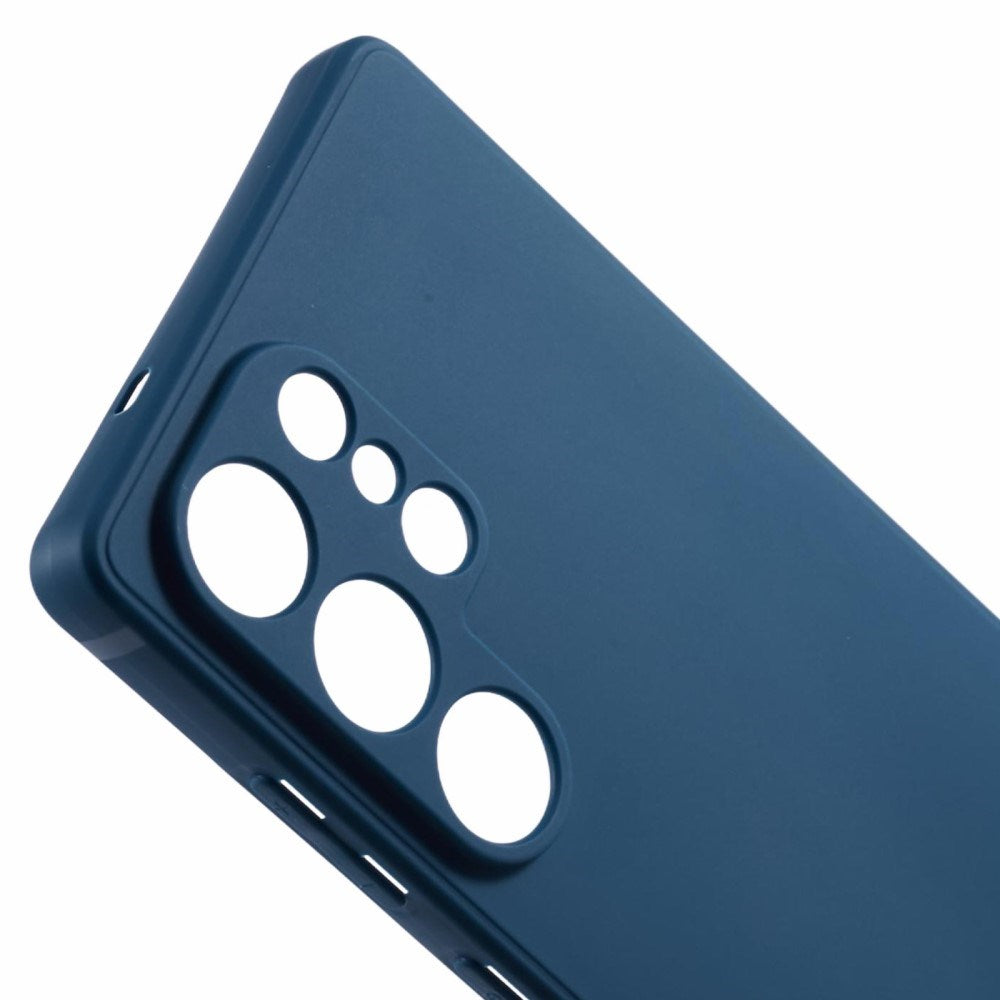 EIDERWOOD Samsung Galaxy S25 Ultra Fleksibelt Plast Shockproof Cover - Mørkeblå