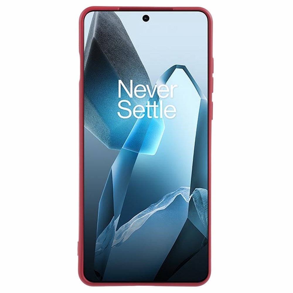 EIDERWOOD OnePlus 13 Foret Fleksibelt Plast Cover - Rød