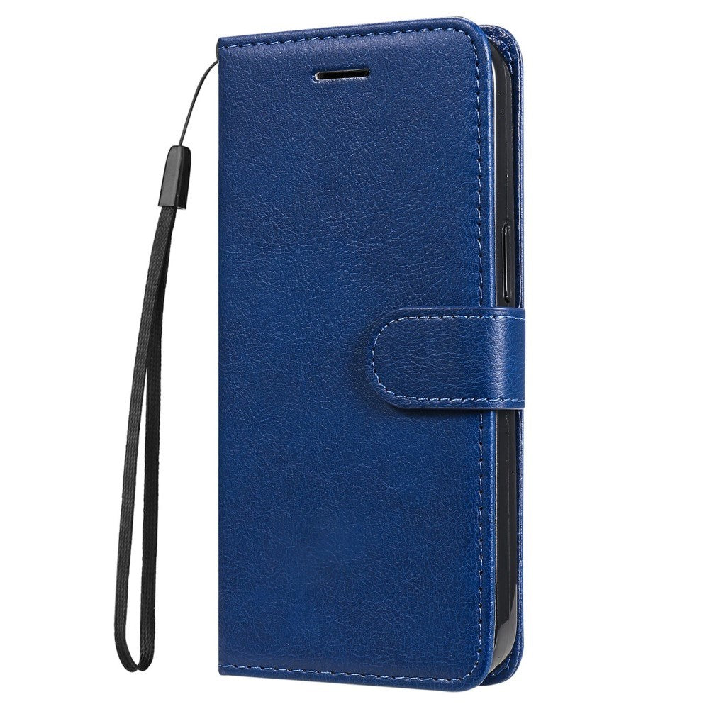 EIDERWOOD Google Pixel 9a Kunstlæder Flip Cover m. Kortholder & Strop - Blå
