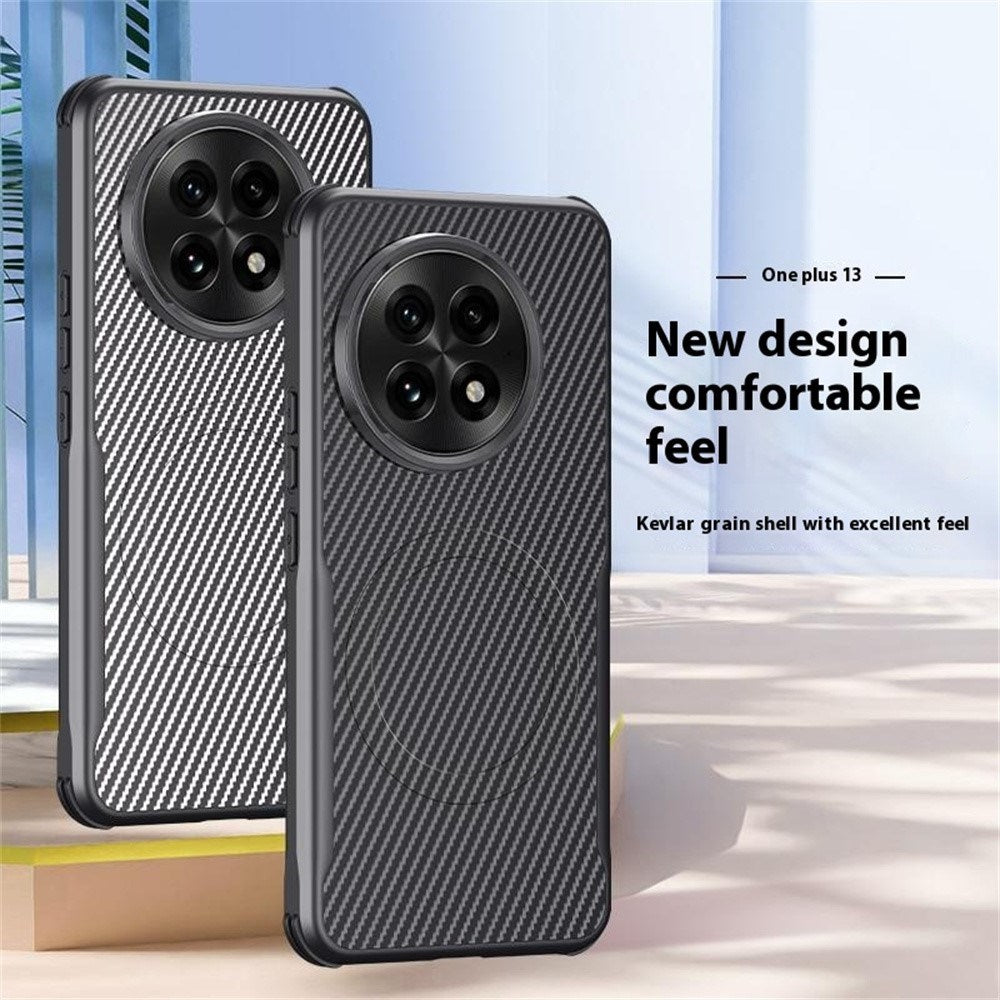 EIDERWOOD OnePlus 13 Carbon Plastik Cover - MagSafe Kompatibel - Grå