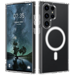 EIDERWOOD Samsung Galaxy S25 Ultra Fleksibelt Plast Cover - MagSafe Kompatibel - Gennemsigtig