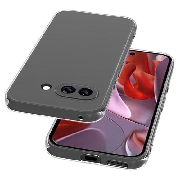 EIDERWOOD Google Pixel 9a Fleksibelt Plastik Bagside Cover - Gennemsigtig