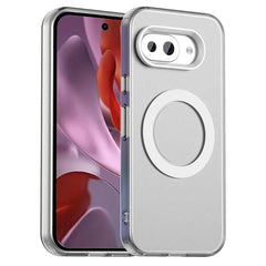 EIDERWOOD Google Pixel 9a Hybrid Plast Cover - MagSafe Kompatibel - Gennemsigtig / Hvid