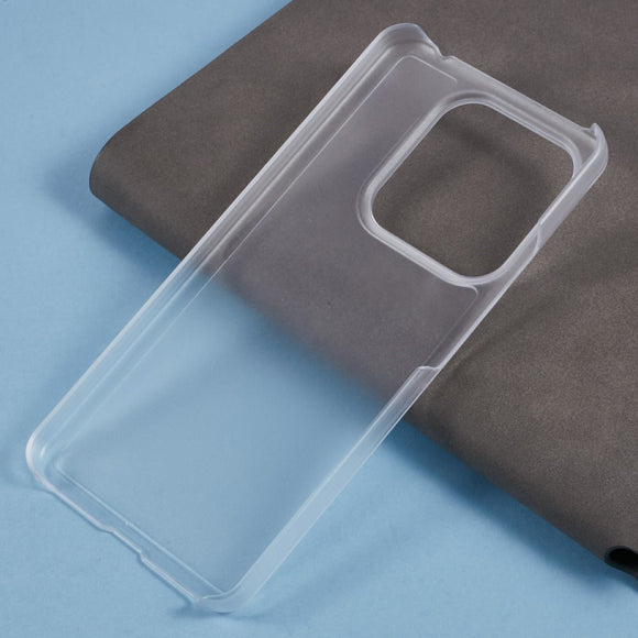 EIDERWOOD Xiaomi Redmi Note 14 (5G) Hårdt Plastik Cover - Gennemsigtig
