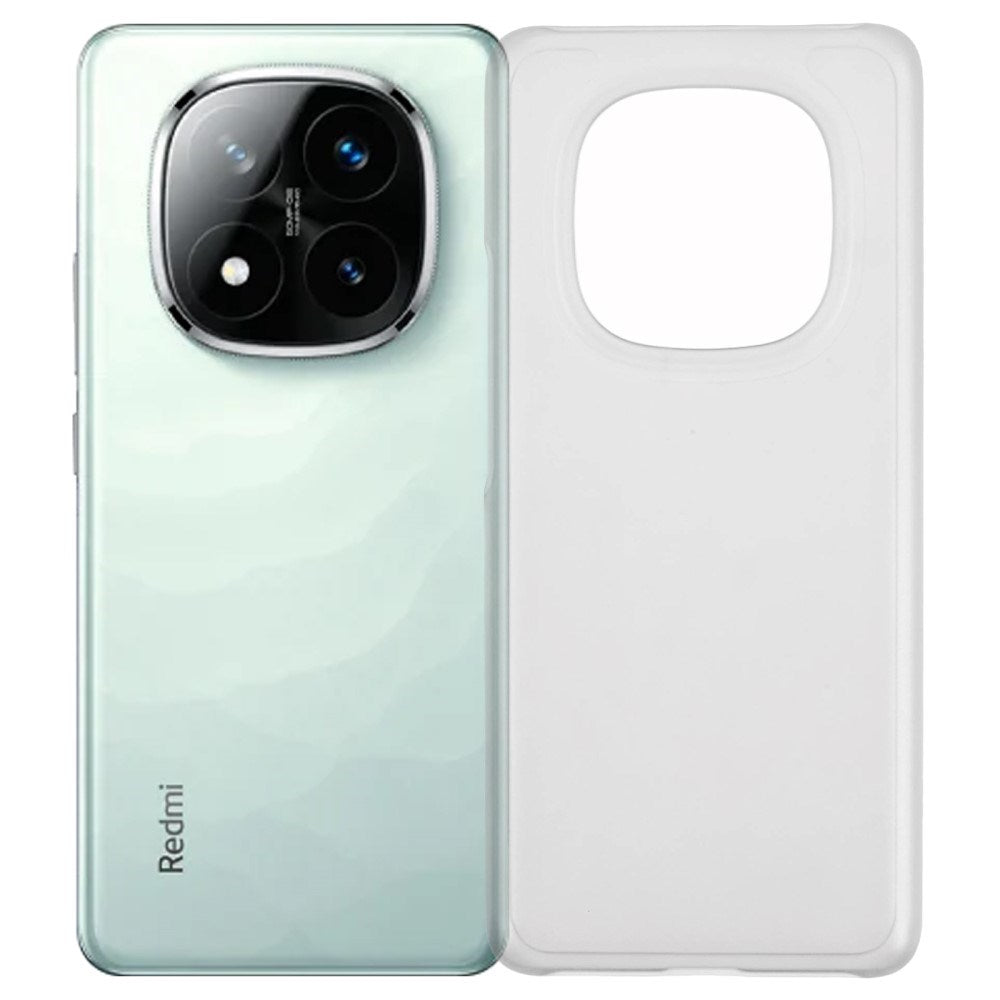 EIDERWOOD Xiaomi Redmi Note 14 Pro+ Hårdt Plastik Cover - Gennemsigtig
