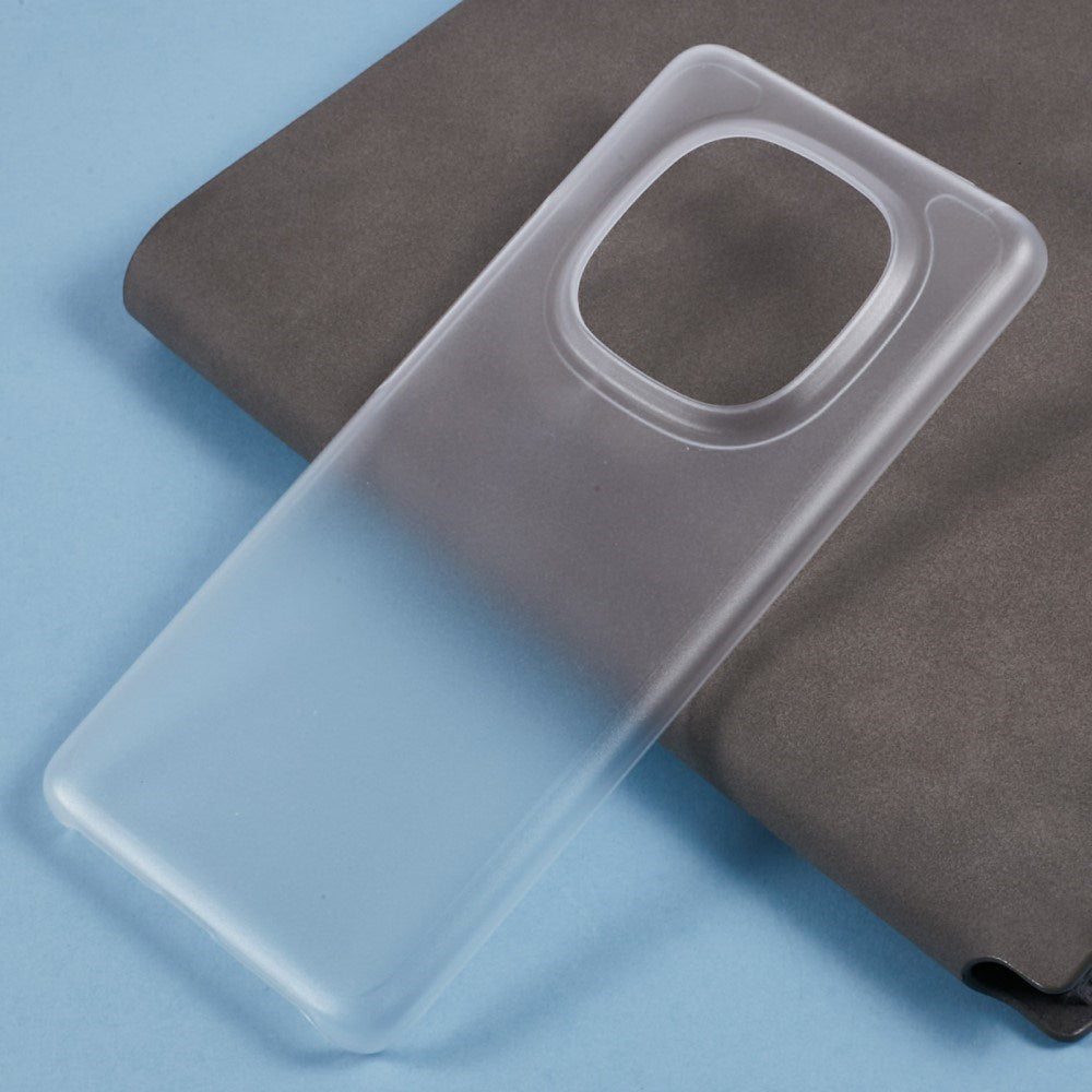 EIDERWOOD Xiaomi Redmi Note 14 Pro+ Hårdt Plastik Cover - Gennemsigtig