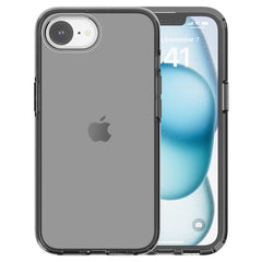 EIDERWOOD iPhone 16e Hybrid Plastik Cover - Gennemsigtig / Sort