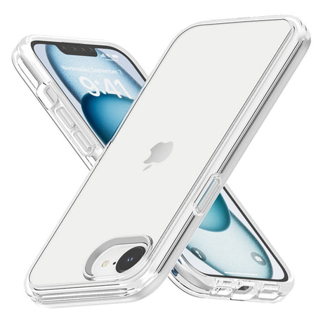 EIDERWOOD iPhone 17e / 16e Hybrid Plastik Cover m. Forstærkede Hjørner - Gennemsigtig