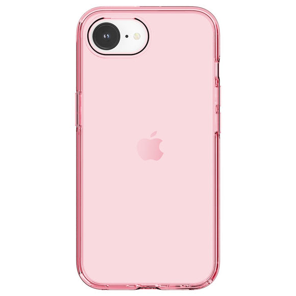 EIDERWOOD iPhone 17e / 16e Hybrid Plastik Cover - Gennemsigtig / Lyserød