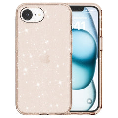 EIDERWOOD iPhone 16e Hybrid Glitter Plastik Cover - MagSafe Kompatibel - Guld