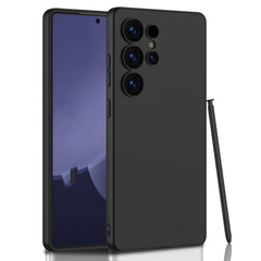 EIDERWOOD Samsung Galaxy S25 Ultra Slim Plastik Cover inkl. Lille Stylus - Sort