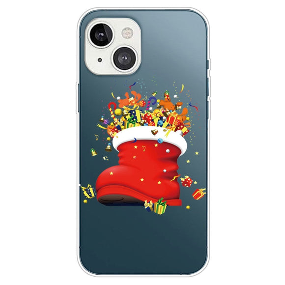 iPhone 14 Plus Fleksibelt Plast Jule Cover - Julesok