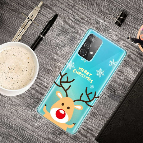 Samsung Galaxy A53 (5G) Fleksibelt Plast Julecover - Rudolf