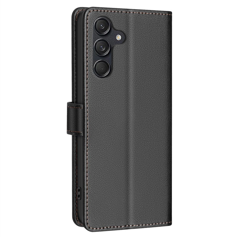 Samsung Galaxy A26 (5G) BINFEN Kunstlæder Flip Cover m. RFID Blokering - Sort
